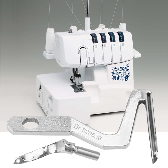 Bovenste Onderste Overlock Grijper Naaimachine Onderdelen voor Brother C2131 white