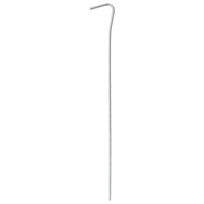 vidaXL - Tentharingen - 25 - st - Ø3 - mm - 23 - cm - gegalvaniseerd - staal