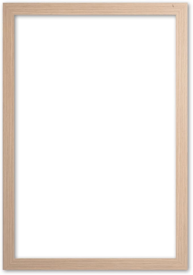 Scandinavische Lijst 28x35 cm Licht Hout - Kate