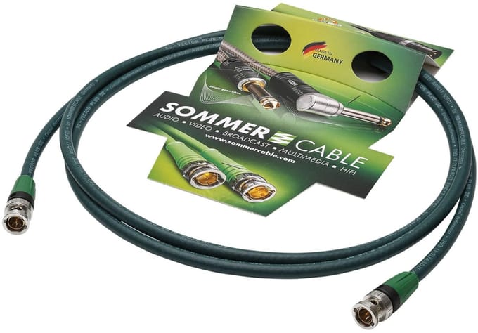 Sommer Cable DZGR-0600-GN-GN Video Patchkabel 6 m - Kabel