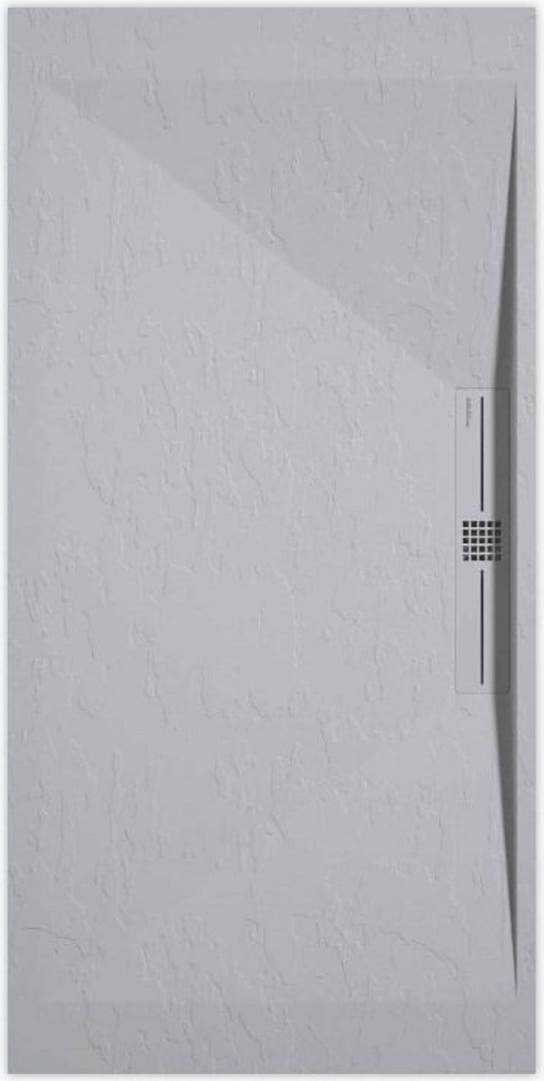 Sanifun douchebak Stone Side Gray Slate 1600 x 800 P
