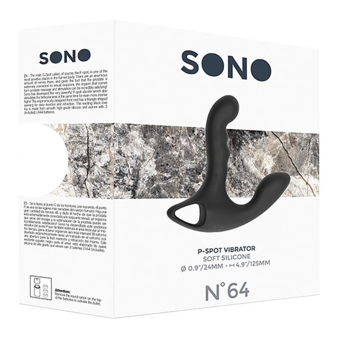 Sono No. 64 - P-Spot Vibrator - Zwart