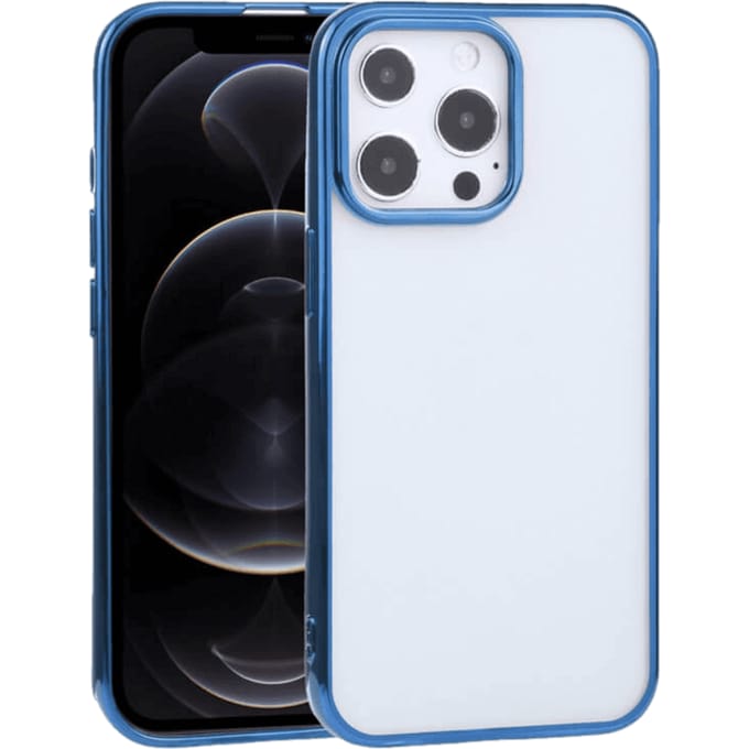 Comfycase  iPhone 13 Pro Max Electra Hoesje Blauw