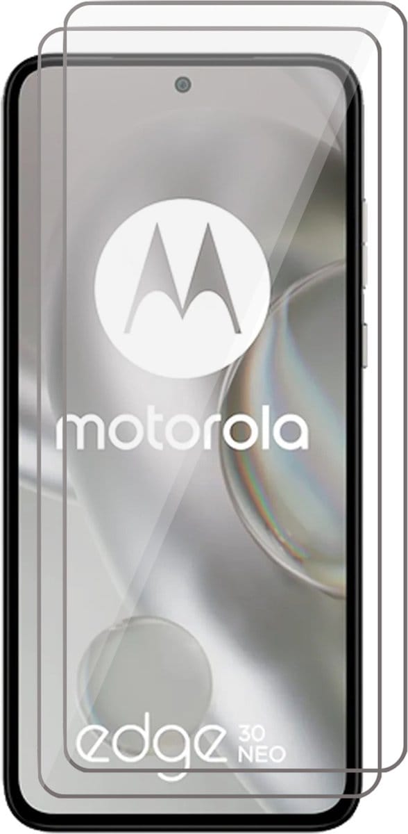 Screenprotector geschikt voor Motorola Edge 30 Neo - 2x Glas Screen Protector