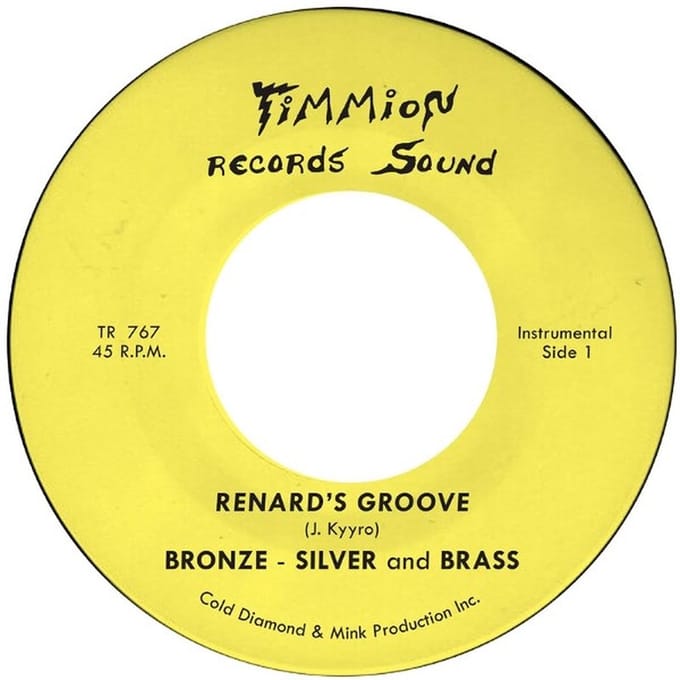 Silver Bronze & Brass - Renard's Groove (7" Single)