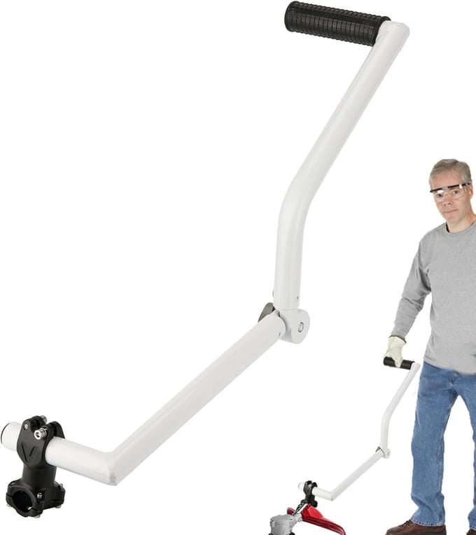 Handvat Trimmer - Verlengd Stuur - Gazon Onderhoud - Rugbesparend Ontwerp - 35cm Lengte