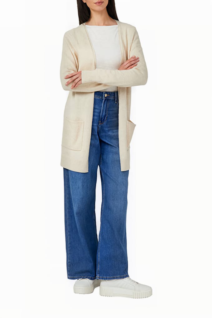 s.Oliver Strickwaren Beige Talla: 44 | Chaquetas Outlet | Mujer | Marrón