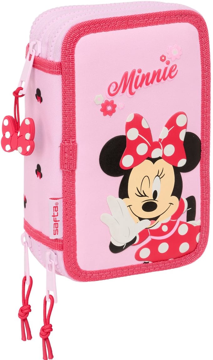 Disney Minnie Mouse Gevuld Etui Hello - 37 stuks - 19,5 x 12,5 x 5,5 cm - Polyester