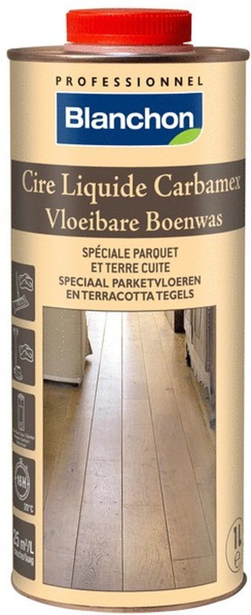 Blanchon | Vloeibare boenwas Carbamex was 1 liter