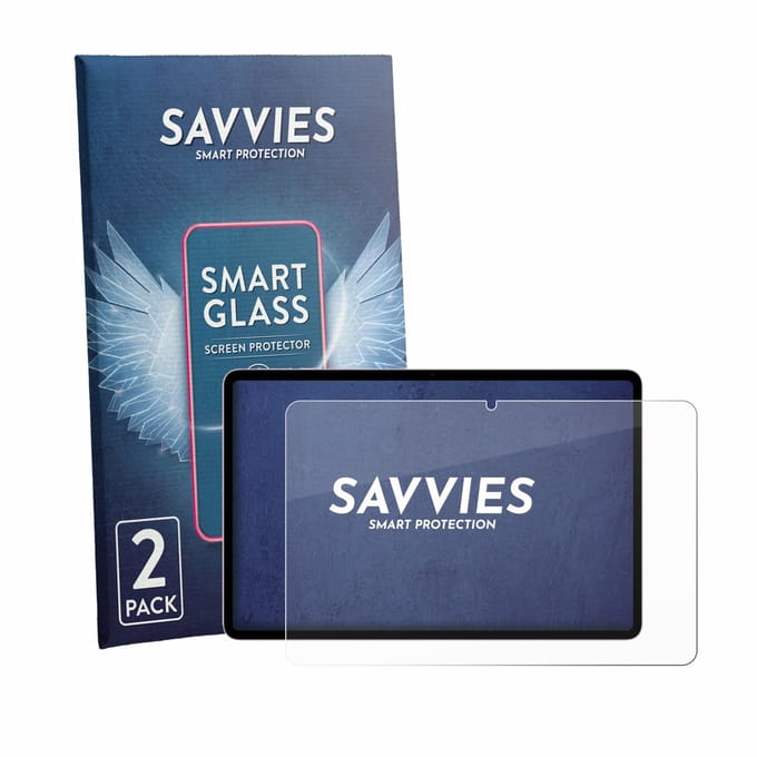 2 Stuks Savvies Screenprotector - geschikt voor Honor Pad 20 - beschermfolie glas transparant
