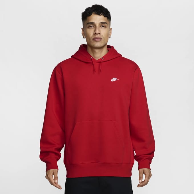 Nike Club BB Sweater Heren Rood - Maat 3XL