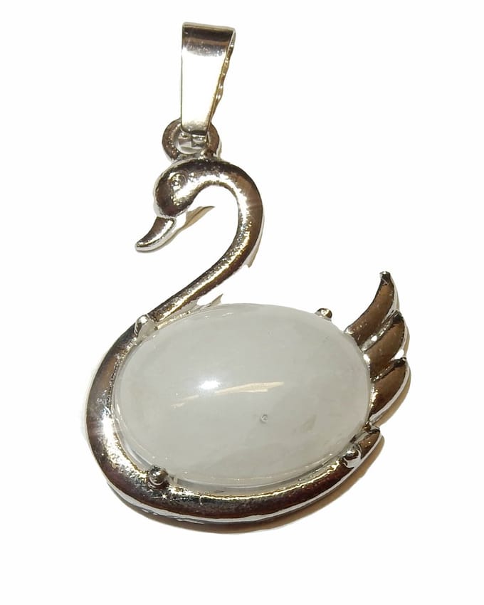 Bergkristal Zwaan Hanger