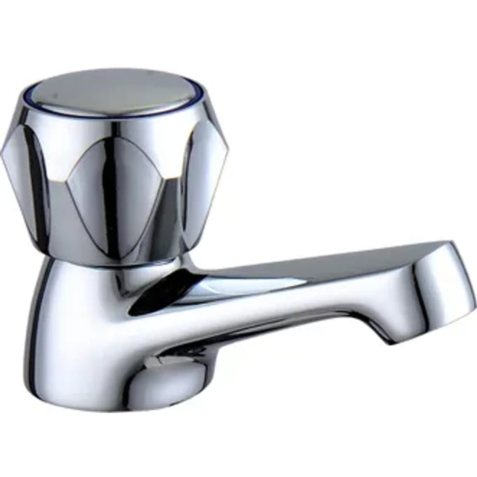 Baseline Toiletkraan - Keramisch - Chroom - 5cm
