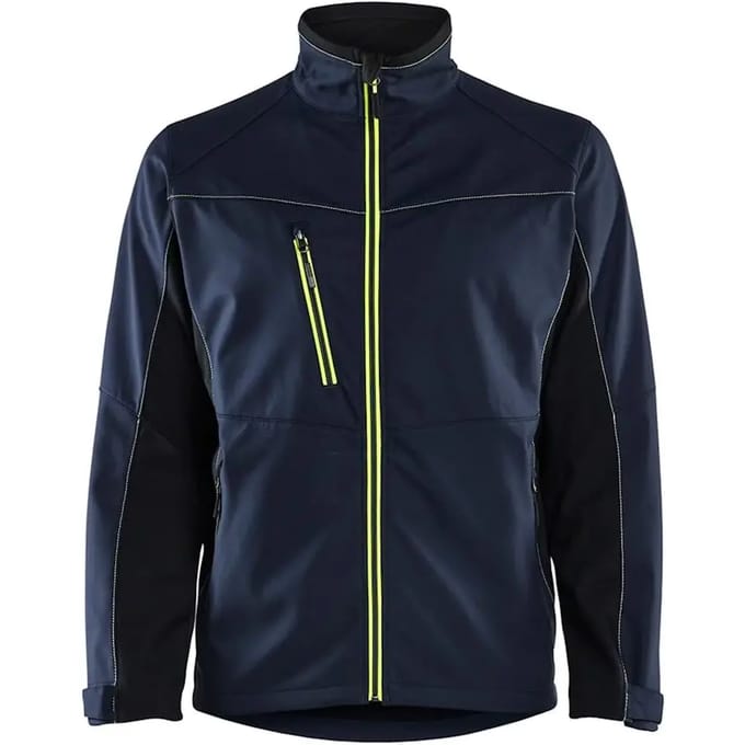 Blåkläder 495025168699S Softshell Jack - donker marineblauw/zwart - S