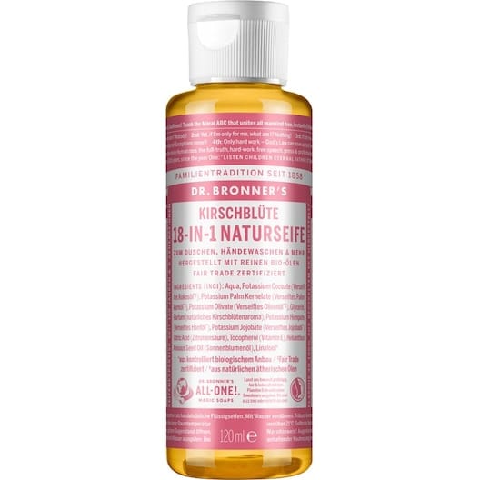 Dr. Bronner's Zeep 18-in-1 natuurlijke zeep Vloeibare Dames 120 ml
