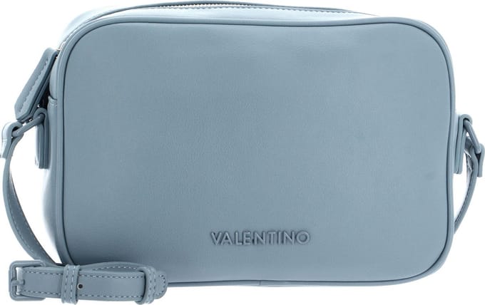 VALENTINO Schoudertas Cognac Haversack Azzurro Blauwgrijs