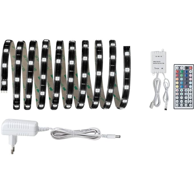 Paulmann YourLED 70322 LED-strip complete set Met connector (male) 12 V 3 m RGB 1 stuk(s)