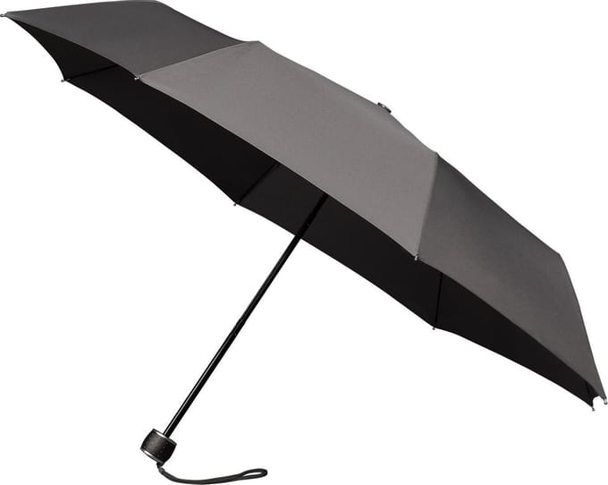 miniMAX Windproof Paraplu - 100 cm - Opvouwbaar - Handopening - Grijs