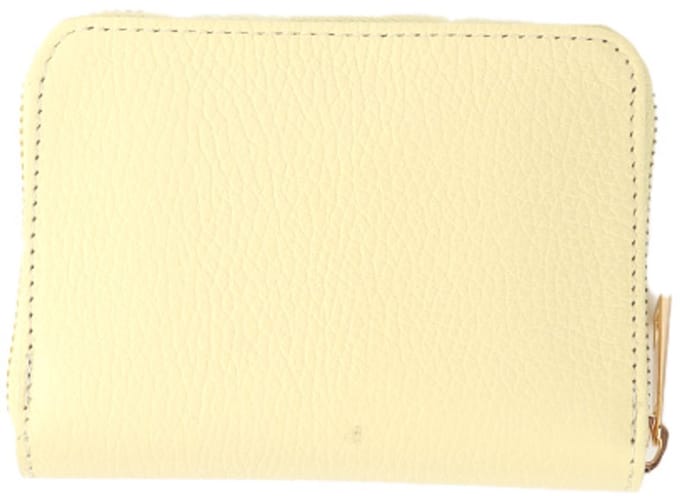 Giuliano basic portemonnee - Geel - Dames - Made in Italy