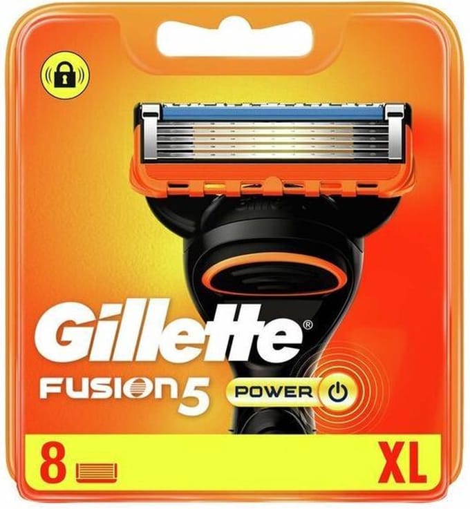 Gillette Fusion 5 Power - Scheermesjes - 8 Stuks
