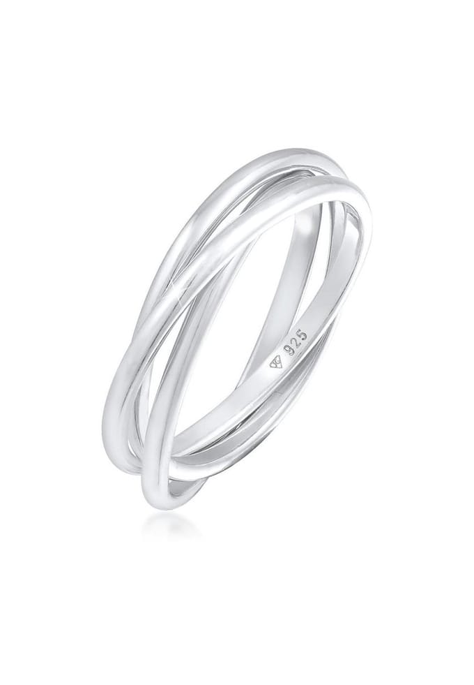 Elli - Dames ring - maat 58 - Zilver