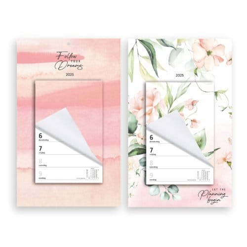 Dreams wand weekkalender afscheurbaar, assorti