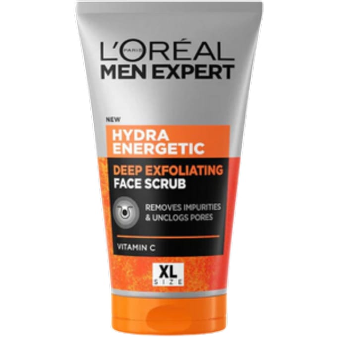 L'Oreal Men Expert Hydra Energetic Gezichtsscrub - 150ml