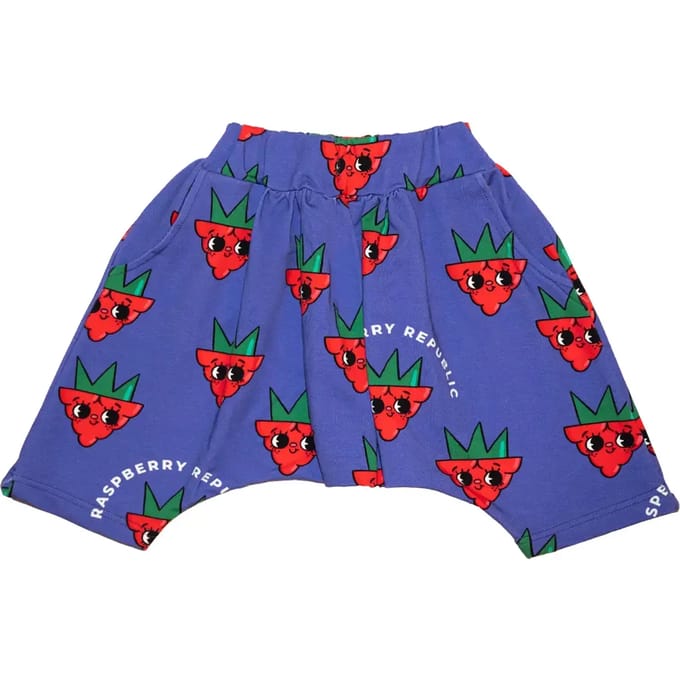 Short met print baby jongen Raspberry Republic