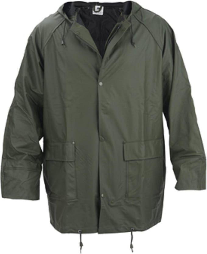 Regenjas SafeWorker Palau pu-flex, groen, maat L