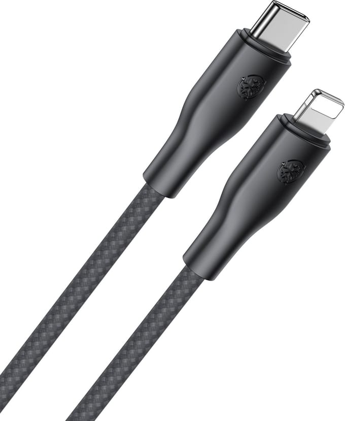 Oplaadkabel geschikt voor iPhone, AirPods en iPad - USB-C naar Lightning Kabel - 1 Meter - 20W Snelladen & 480 Mbps Data - Extra Stevig Nylon - USB C Oplader Kabel