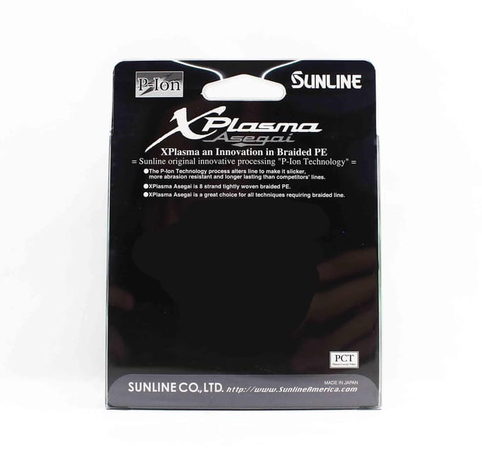 Sunline PE Line Asegai Xplasma 165yds PE 2.5 25lb Vert Foncé (6841) vert foncé