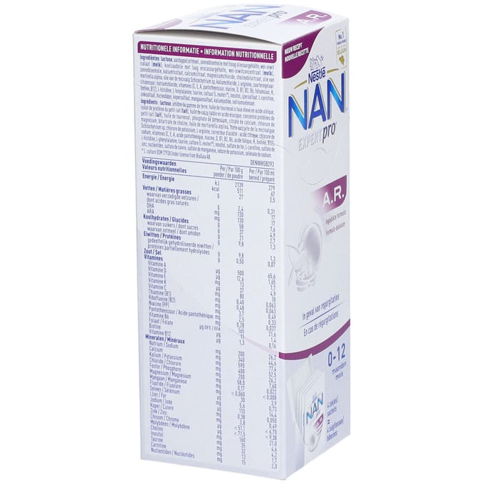 Nan ExpertPro AR Anti-Regurgitatie 4x24,6g