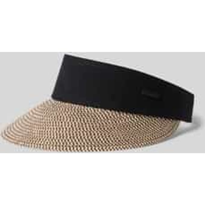 Visor cap met labeldetail model 'Vesder Visor'