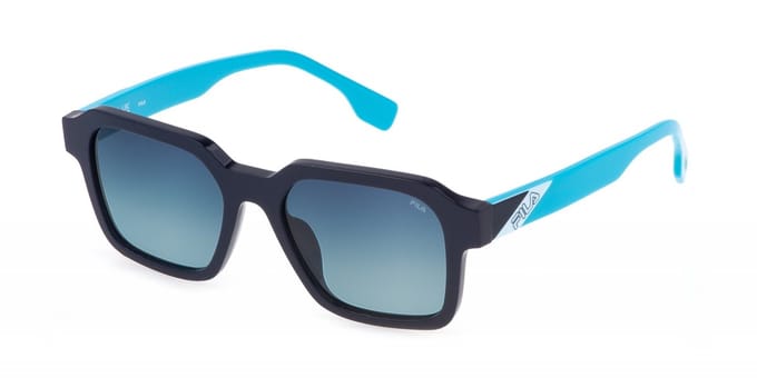 Fila SFI458 Blu pieno lucido 52/18/145 UNISEX Zonnebrillen