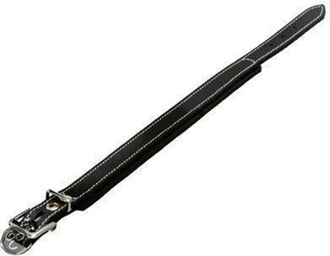 KARLIE Riem Rondo soft halsband zwart 47cmx30m