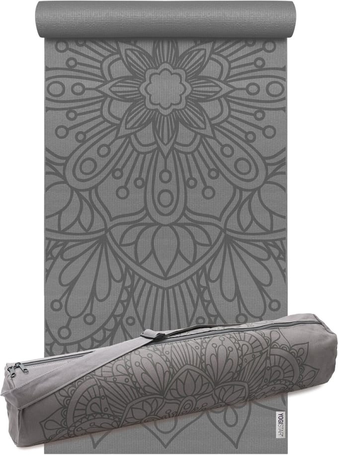 Yoga-Set Starter Edition - lotus mandala (Yogamatte + Yogatasche)