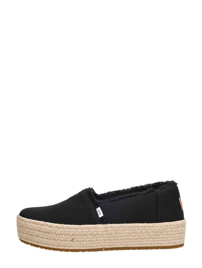 Toms Valencia Espadrilles - Dames - Zwart - Maat 43,5