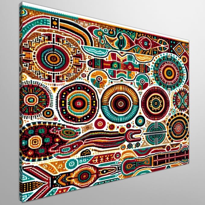 Kunstprint | Wanddecoratie | Canvas | 40 × 40 cm