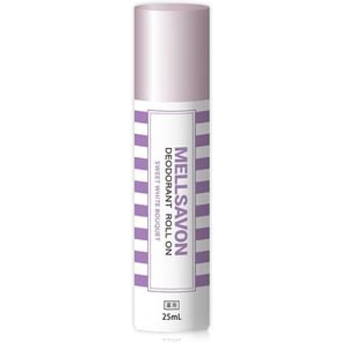 Mellsavon - Medicated Deodorant Roll-On Sweet White Bouquet - 25ml