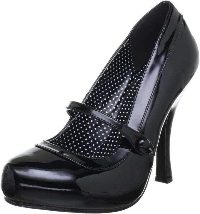 Dames Mary Jane Pumps met Hoge Hak en Plateauzool - 11,5 cm
