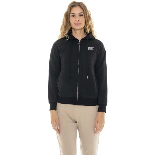 Capuchon sweaters Leone 1947 Woman Bonded Hoody Relaxed
