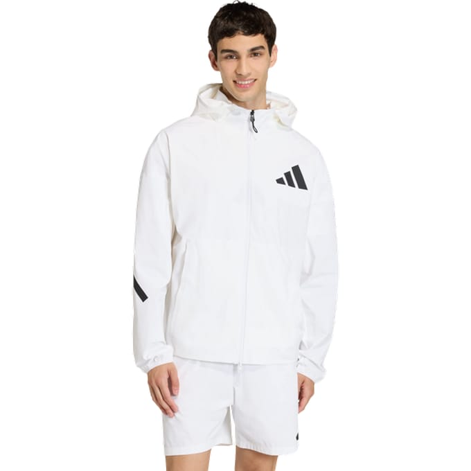 Adidas Z.n.e. Woven Track Top Trainingspakken Heren - Wit - Maat M - Nylon