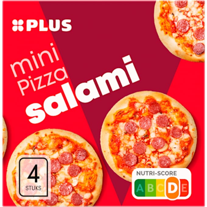 Mini pizza salami