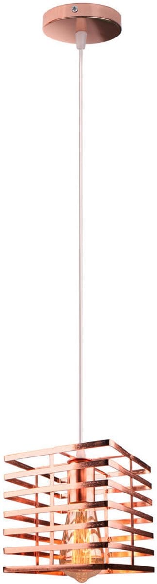 Hanglampen Slaapkamer Moderne E27 Kroonluchter Binnen Plafondlamp Vierkant Roze