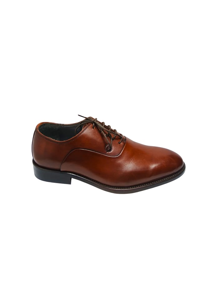 pb10282C9evit210 Pollini Man Bruin leer