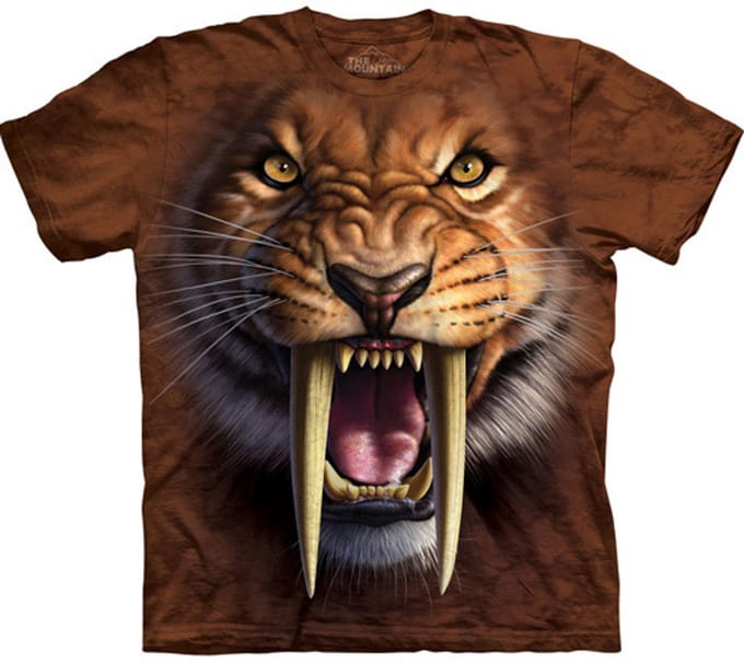 T-shirt Sabertooth Tiger S