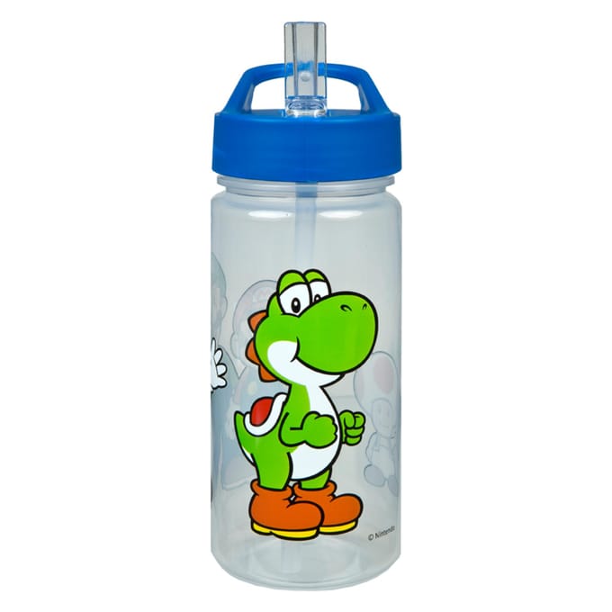 Super Mario drinkfles voor kinderen - kleurrijke waterfles 500ml.