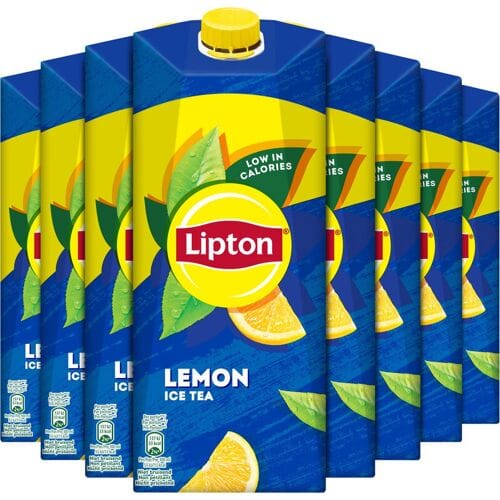 Lipton Ice Tea - Lemon - laag in calorieÃ«n - 8 x 1,5 l