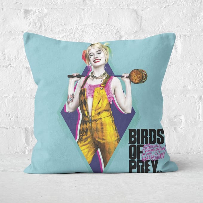 Harley Quinn Square Cushion - 50x50cm - Soft Touch