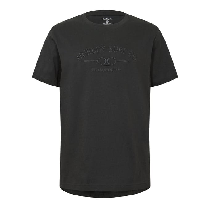 Hurley Heren Surf T-shirt (Zwart)